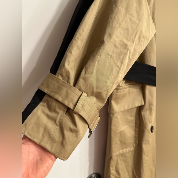 OROTON 2-COLOUR TRENCH COAT OVERSIZED - Picture 6 of 15